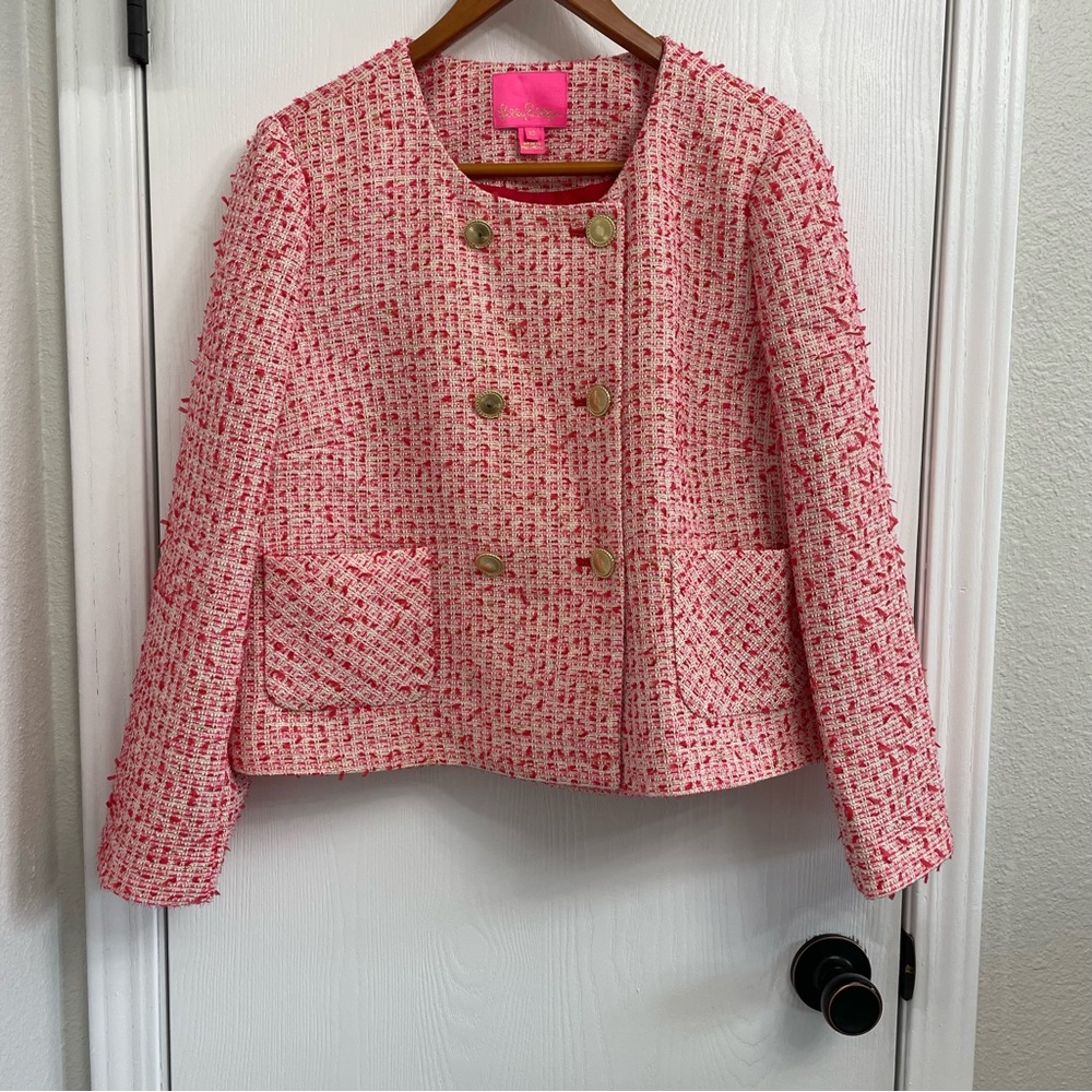 LILLY PULITZER | NWOT | Seyla Blazer and Gretchen Shorts SET | 10 - Picture 4 of 16